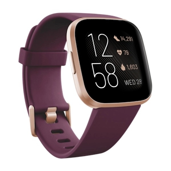 fitbit ruby and rose gold