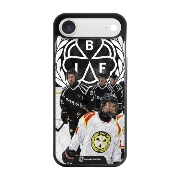 Phonecases3D iPhone Air Brynäs IF -3D suojakuori, musta