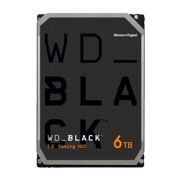 Wd Black 6tb 3.5" 7200r/min Sata Harddisk