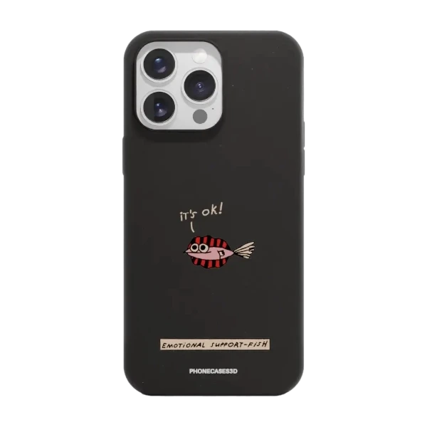 Phonecases3D iPhone 16 Pro Max Maja Säfström kompostoituva suojakuori, musta