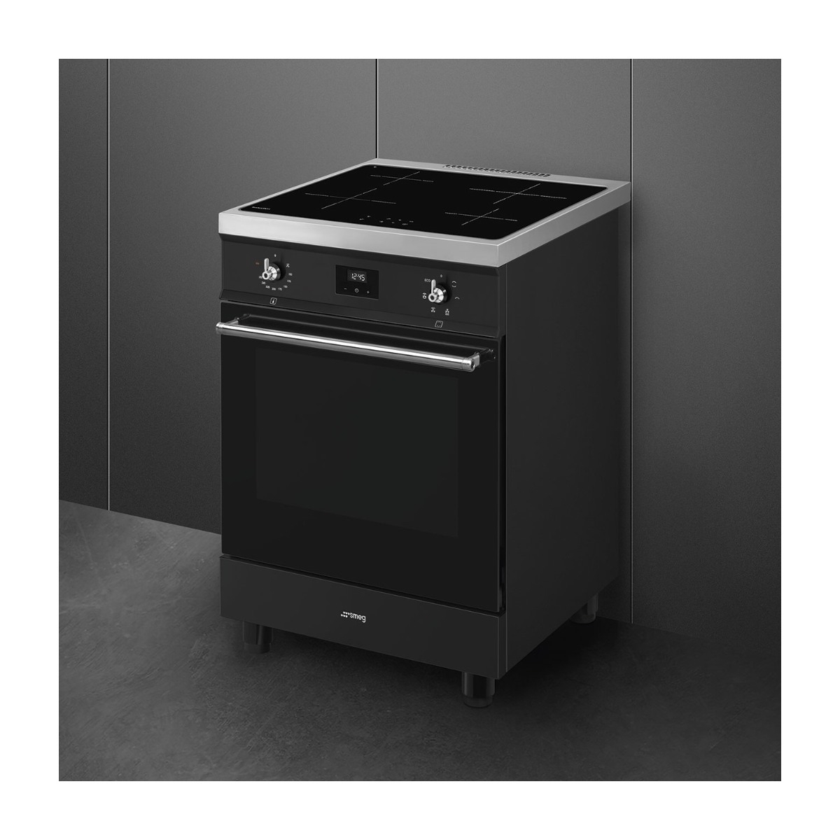Smeg Classic C6IMMBT2 induktionskomfur billede 5