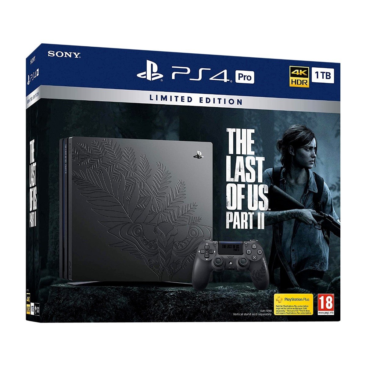 PLAYSTATION 4 PRO 1 TB THE LAST OF US 2 LIMITED EDITION PAKKE - Power.dk