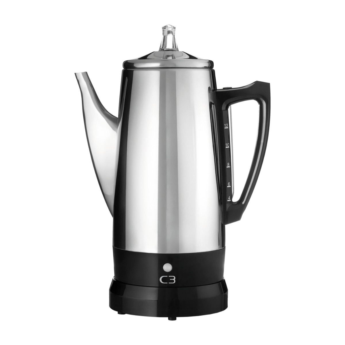 C3 Basic C3033655ECO perkolator, stål billede 1