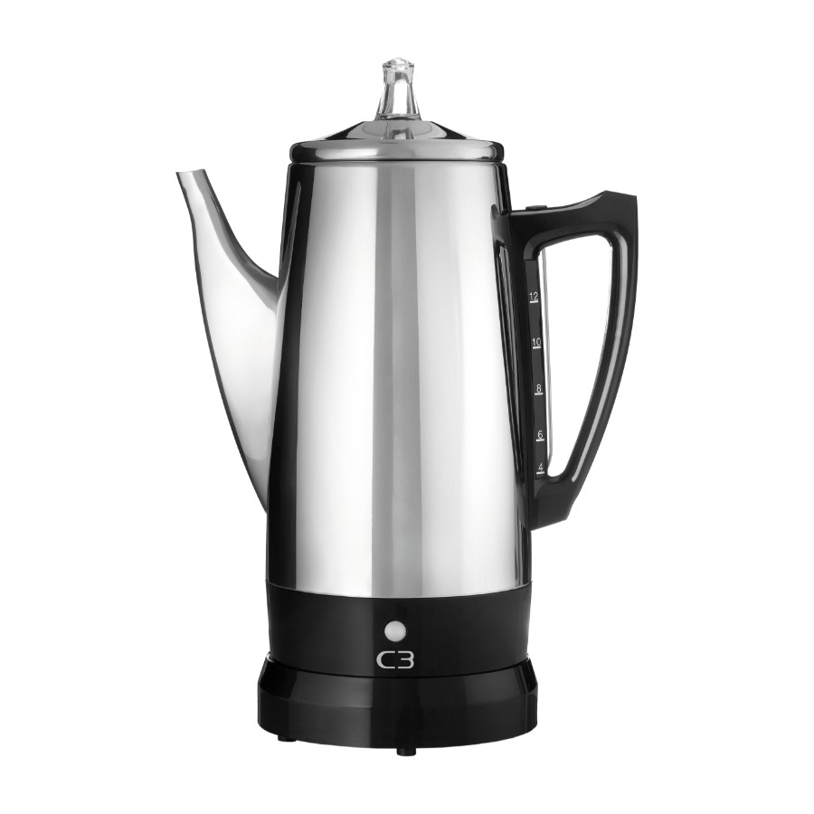 C3 Basic C3033655ECO perkolator, stål billede 3