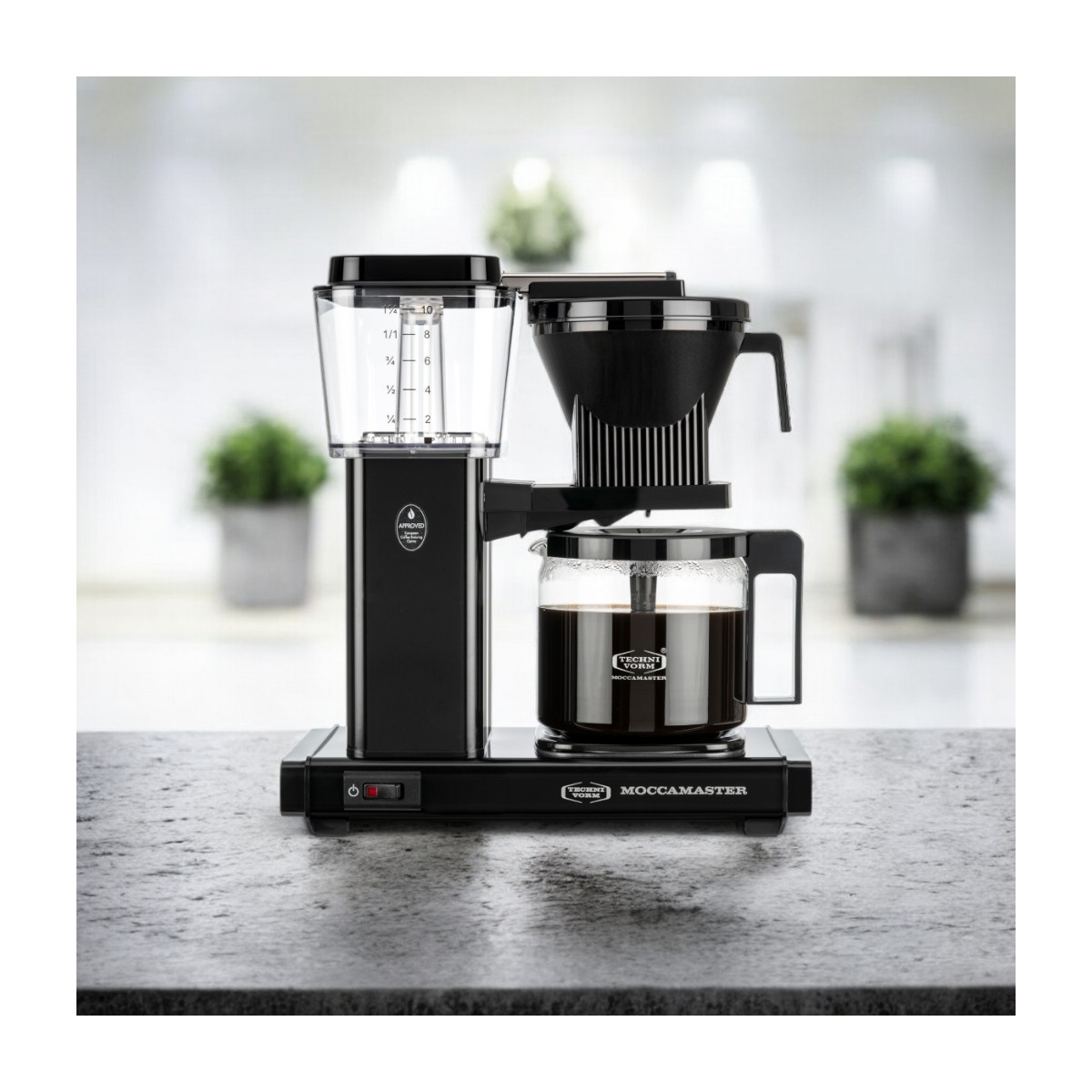 Moccamaster Oneswitch kaffemaskine, Black billede 4