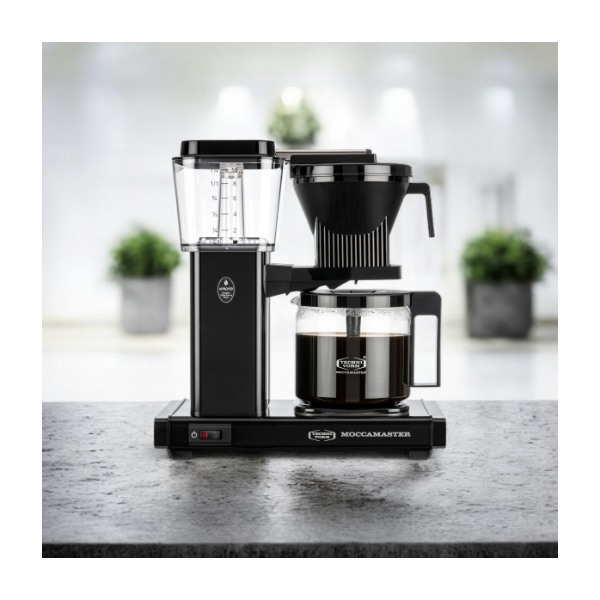 Moccamaster Oneswitch kaffemaskine, Black billede 5