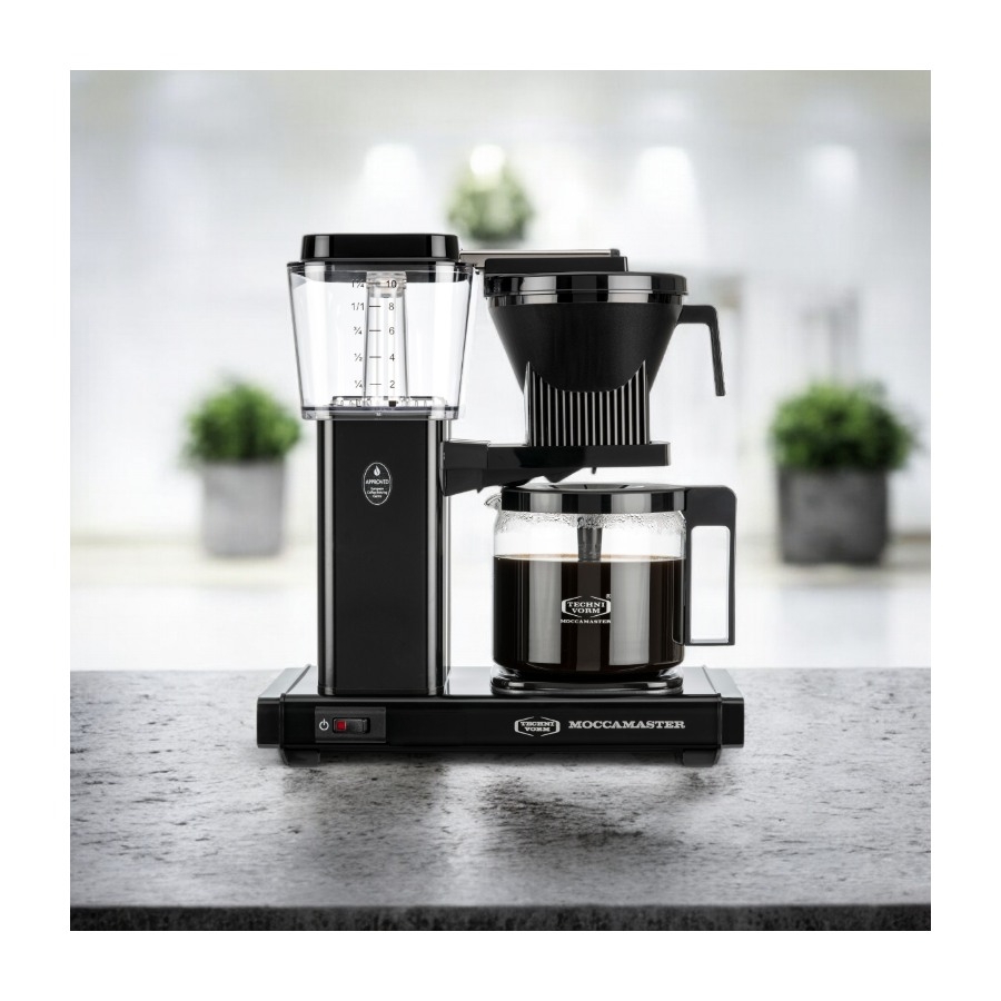 Moccamaster Oneswitch kaffemaskine, Black billede 6
