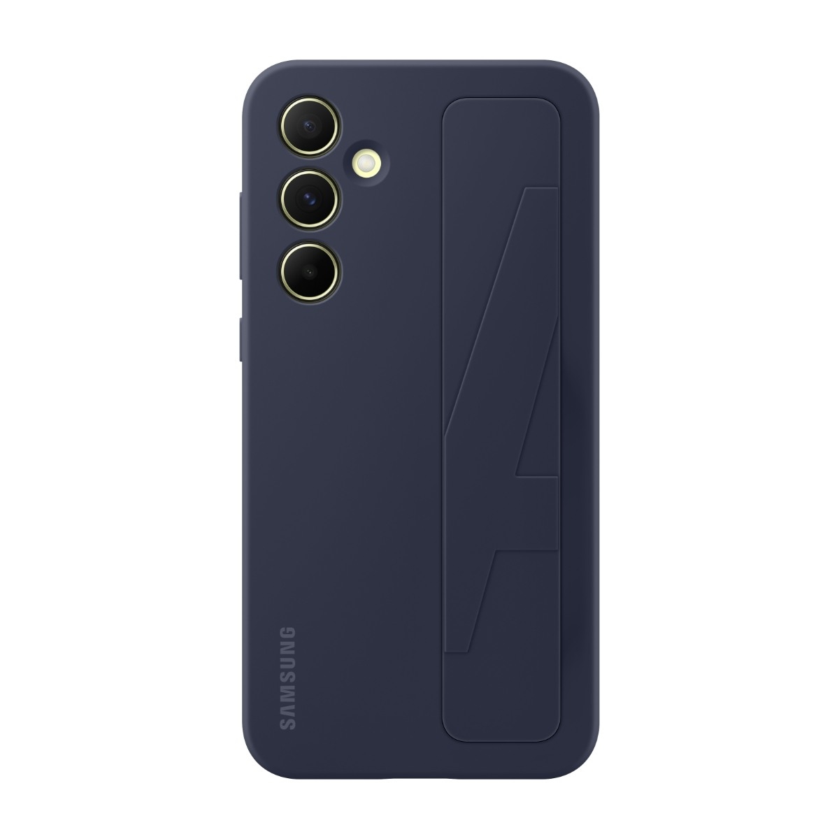 Standing Grip Case  Galaxy A55 Blå/svart