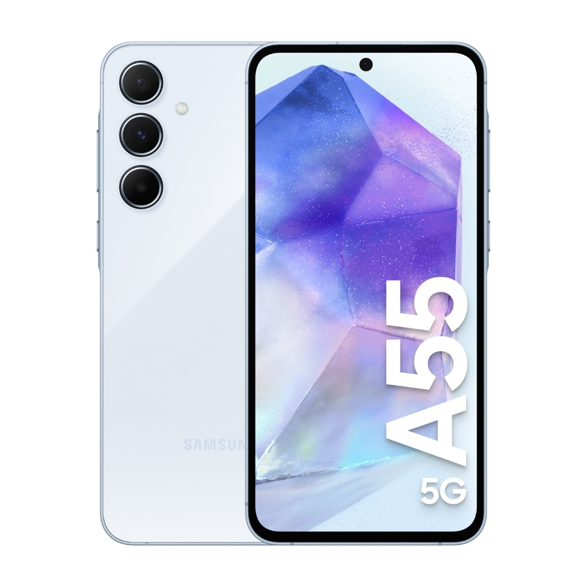 Samsung Galaxy A55 5G 256 GB, Awesome Iceblue