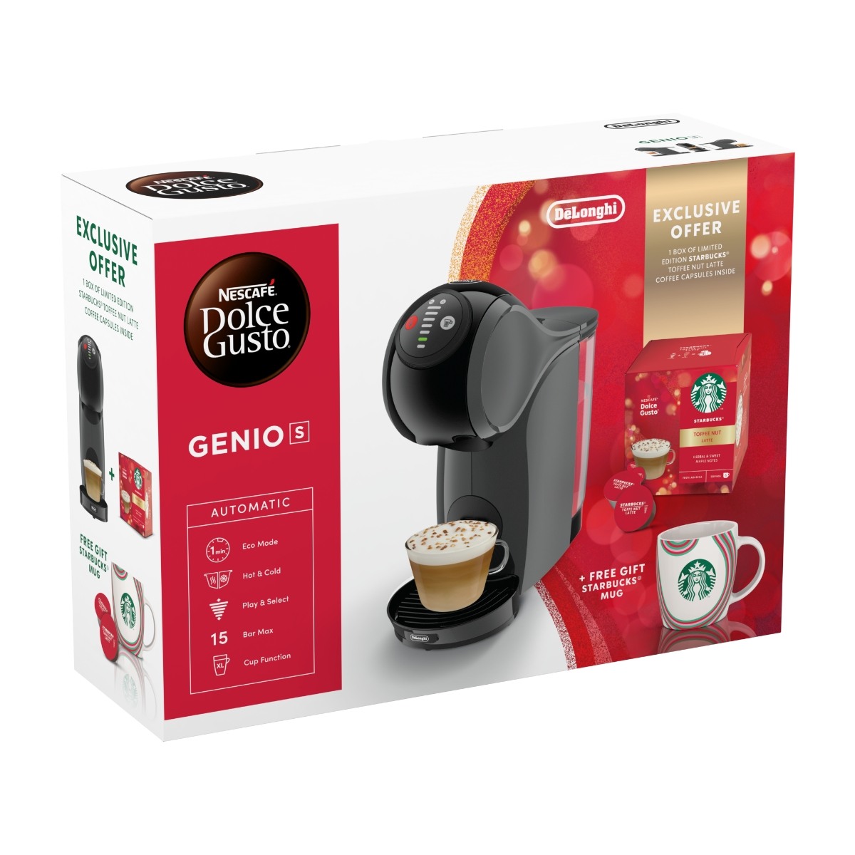 STARBUCKS HOLIDAY PACK BY DOLCE GUSTO, SORT billede 4