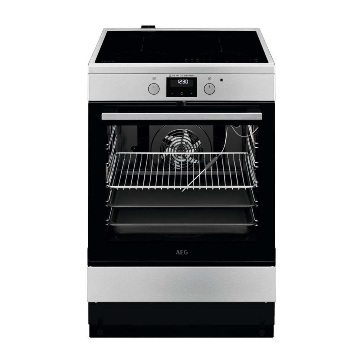 AEG 6000-serien CIB6662BBM induktionskomfur - 7332543803767