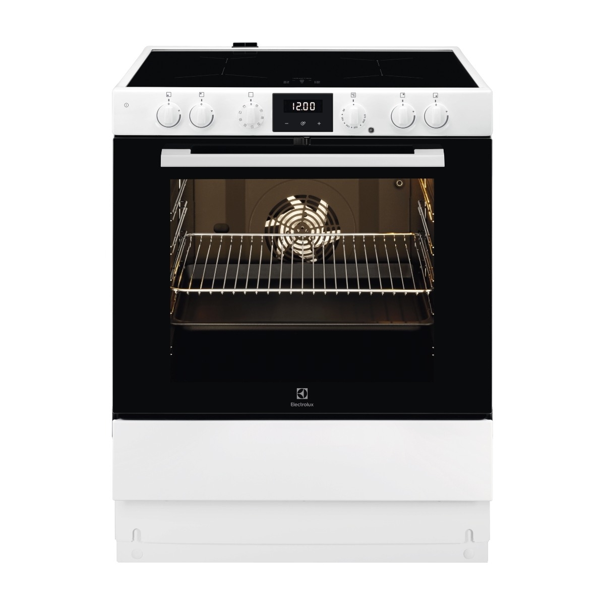 Electrolux 500-serien LKI74440SW induktionskomfur, 230V billede 1