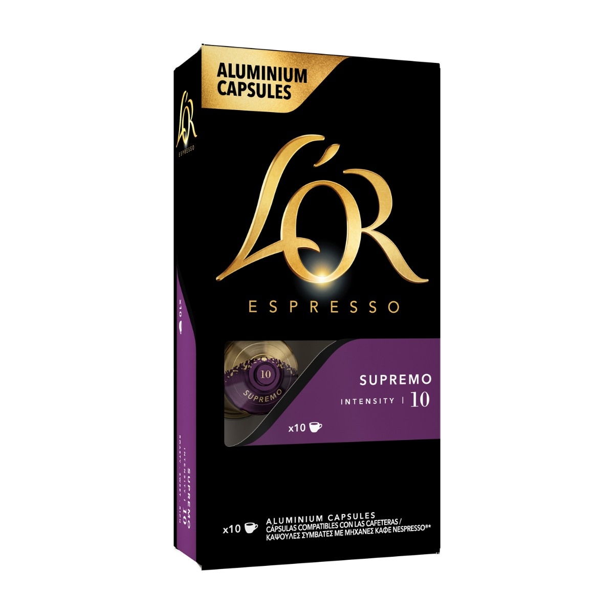 L'OR Capsules Espresso Supremo - 10 pcs billede 3