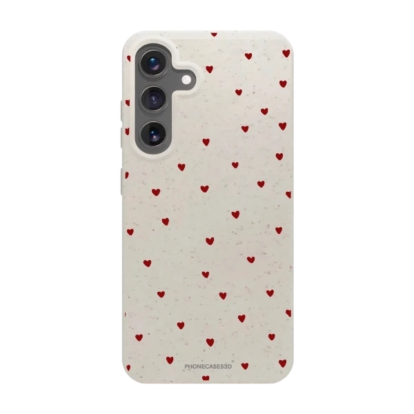 Phonecases3D Samsung Galaxy S25+ Martine Halvorsen kompostoituva suojakuori, valkoinen