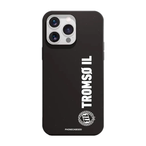 Phonecases3D iPhone 16 Pro Max Tromsø IL kompostoituva suojakuori, musta