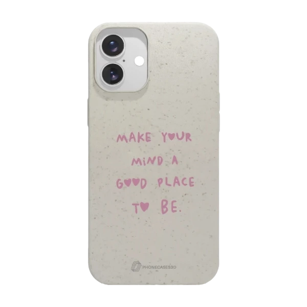 Phonecases3D iPhone 16 Plus Martine Halvorsen kompostoituva suojakuori, valkoinen