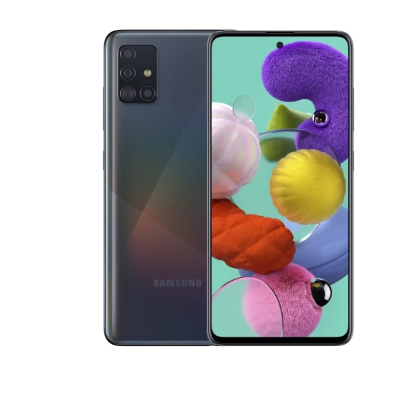 Samsung Galaxy A51 128 GB, svart - Power.no