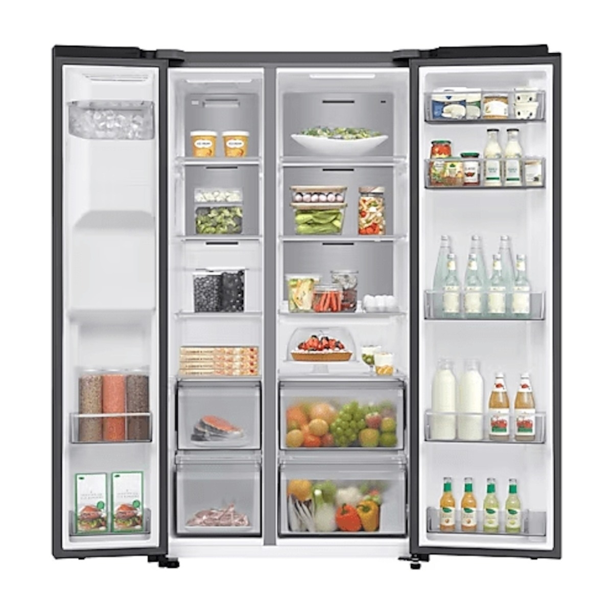 Samsung Series 70 RS70F64KEFEF side by side billede 4