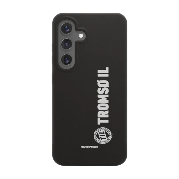 Phonecases3D Samsung Galaxy S25 Tromsø IL kompostoituva suojakuori, musta
