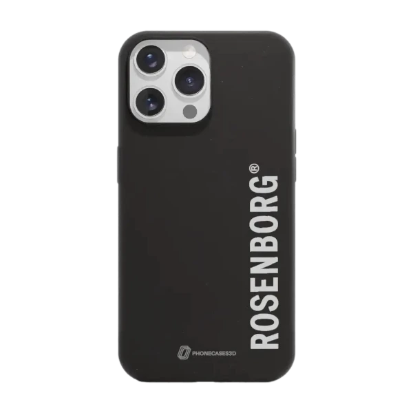 Phonecases3D iPhone 14 Pro RBK kompostoituva suojakuori, musta