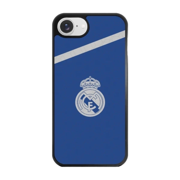 Phonecases3D iPhone 17e/16e Real Madrid -3D suojakuori, musta