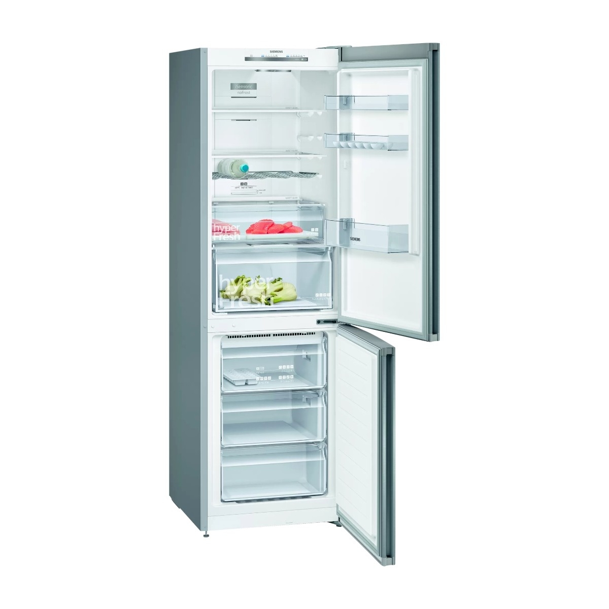 Siemens KG36NVIEC Fritstående kølefryseskab billede 2