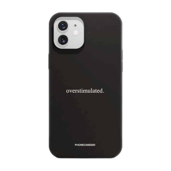 Phonecases3D iPhone 12 Marit Bakkli kompostoituva suojakuori, musta