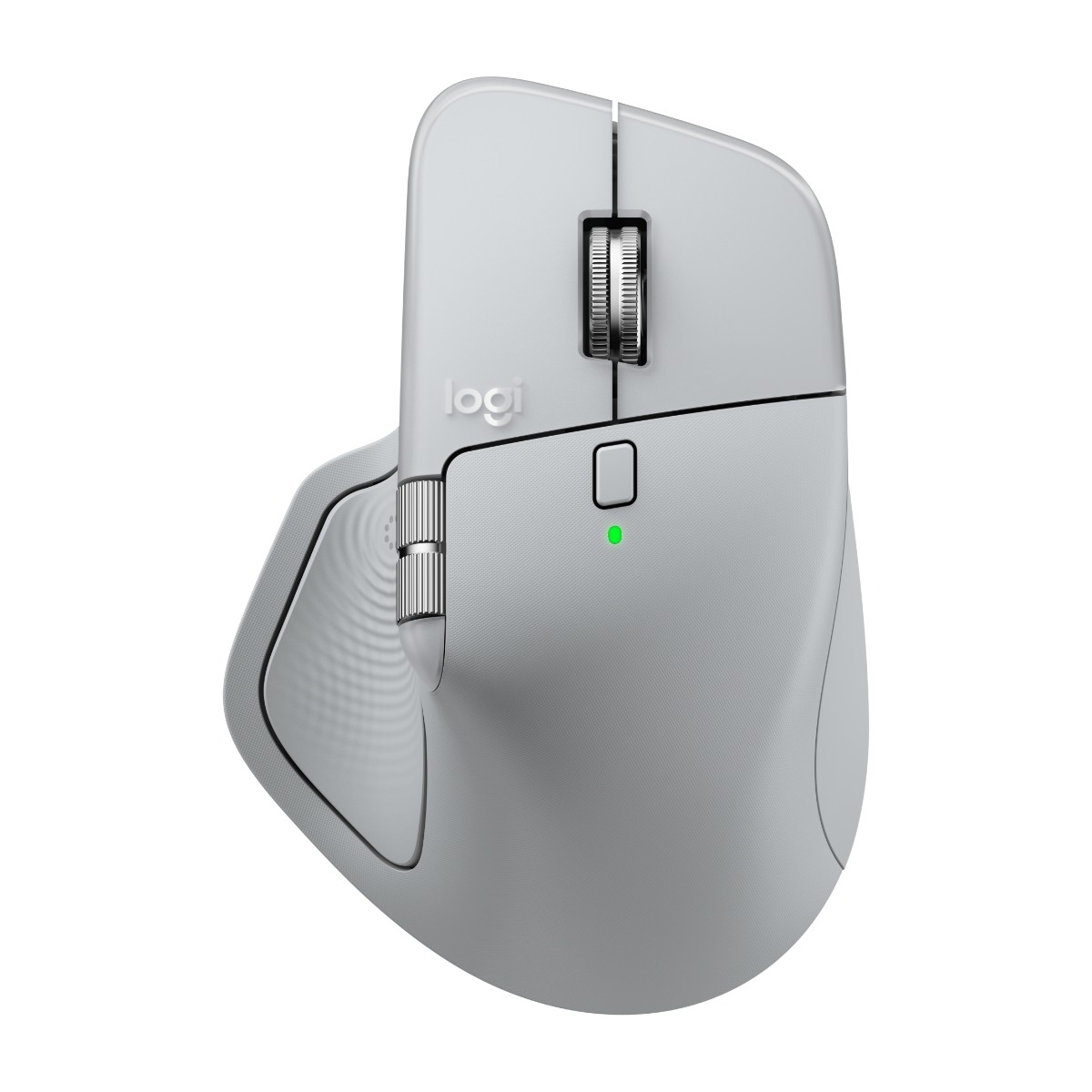 Logitech MX Master 4 trådløs mus, Pale Gray