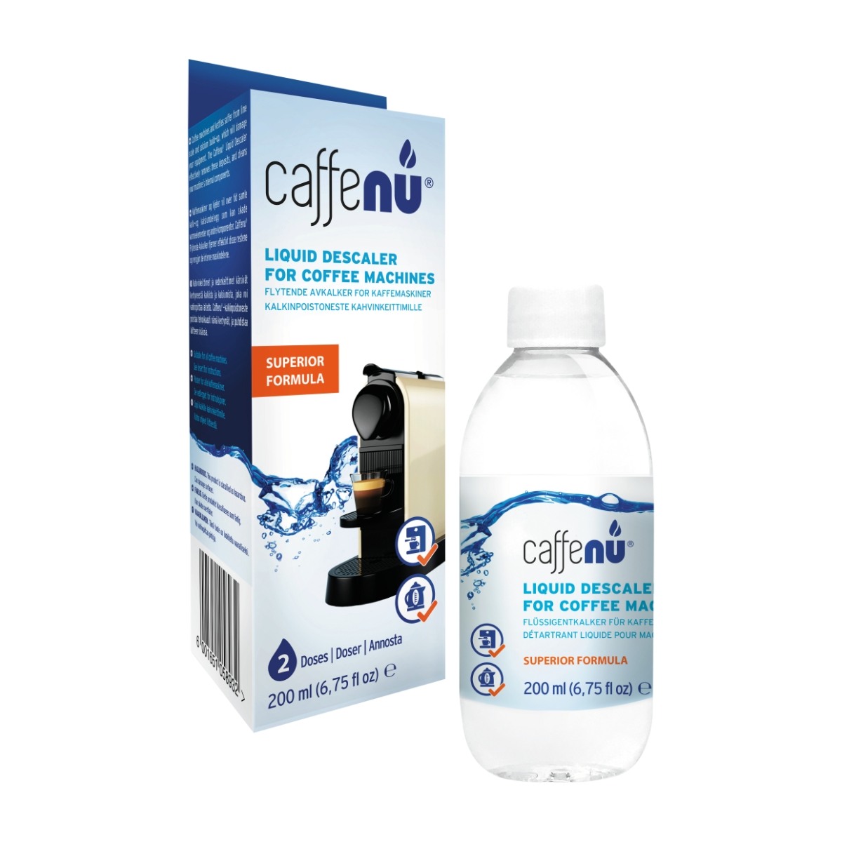 Caffenu Flytende avkalkningsmiddel 200 ml