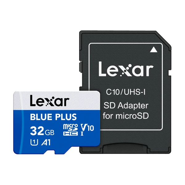 Lexar Blue Plus microSDHC-kort, 32 GB