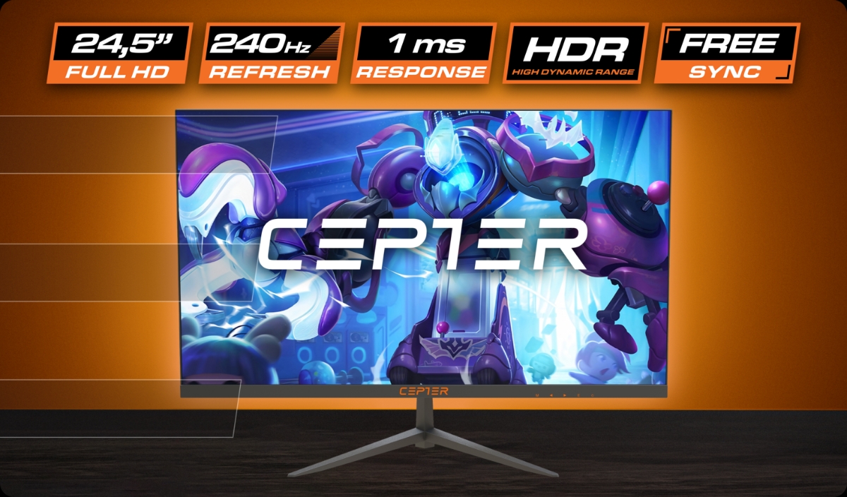 Cepter Ultra X monitor.