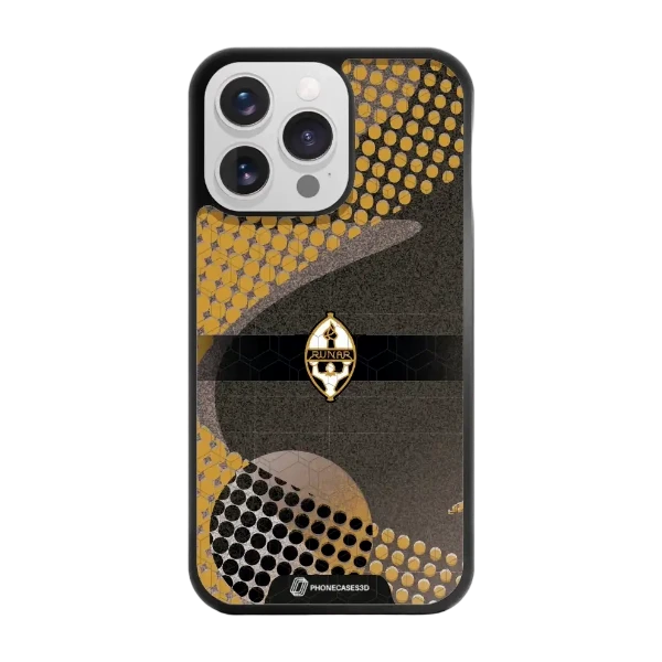 Phonecases3D iPhone 13 Pro IL Runar -3D suojakuori, musta