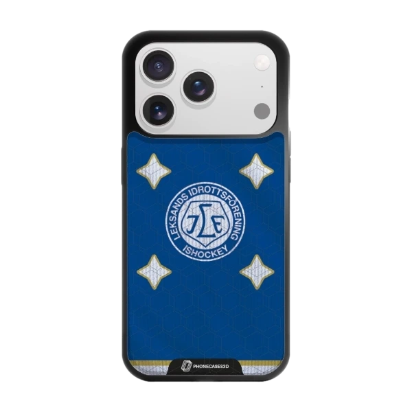 Phonecases3D iPhone 17 Pro Max Leksands IF -3D suojakuori, musta