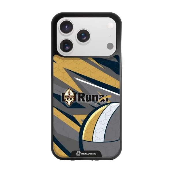 Phonecases3D iPhone 17 Pro Max IL Runar -3D suojakuori, musta