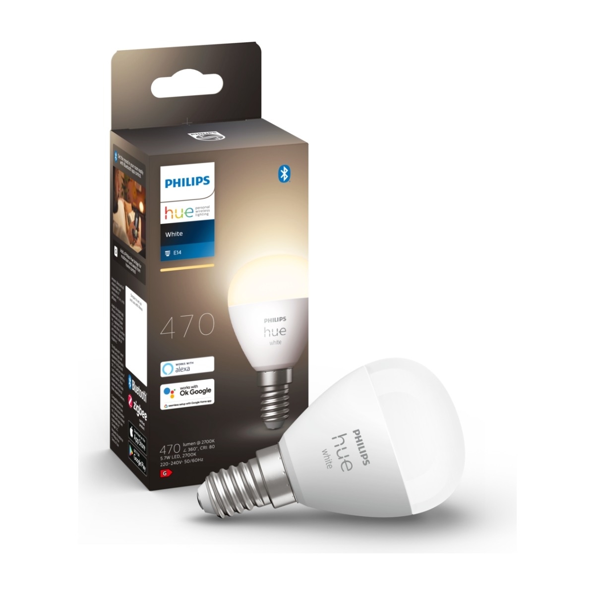Hue W Lyskilde 5.7W Luster E14 - 60503