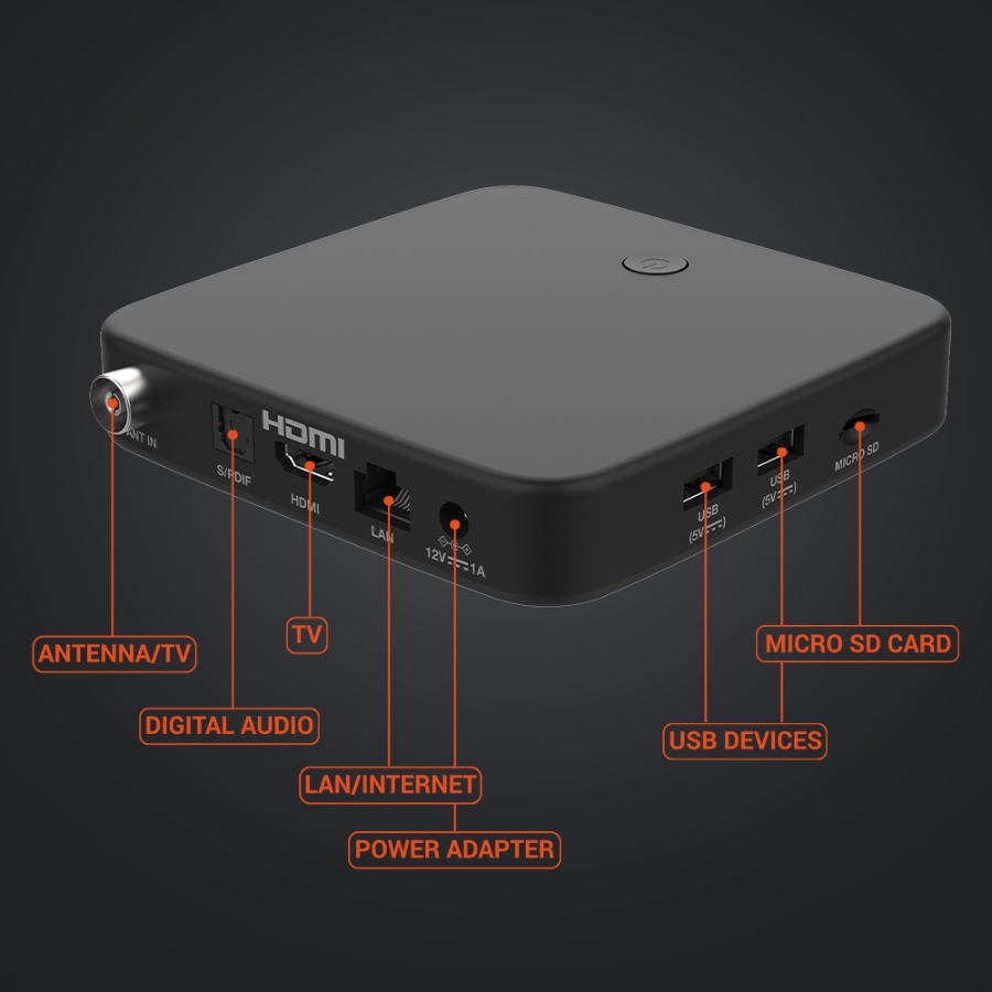 STRONG SRT420 4K ANDROID TV BOX + DVB-T2 - Power.se