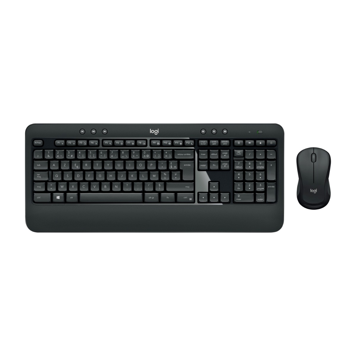 LOGITECH CORDL. DESKTOP MK540. Power.no LOGITECH M545 TRÅDLØS MUST SORT Power.no