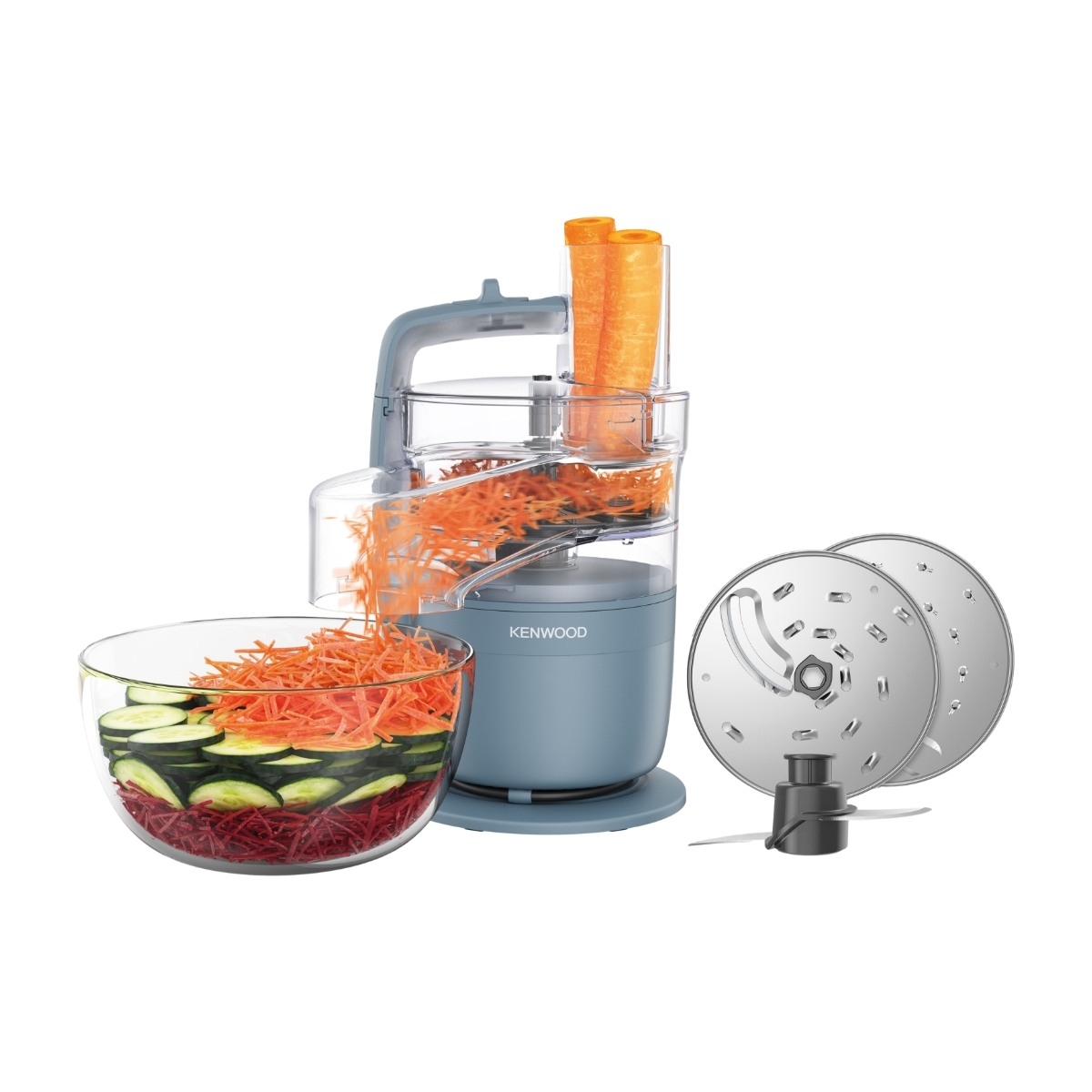Kenwood MultiPro Go Compact FDP23.140.GY foodprocessor