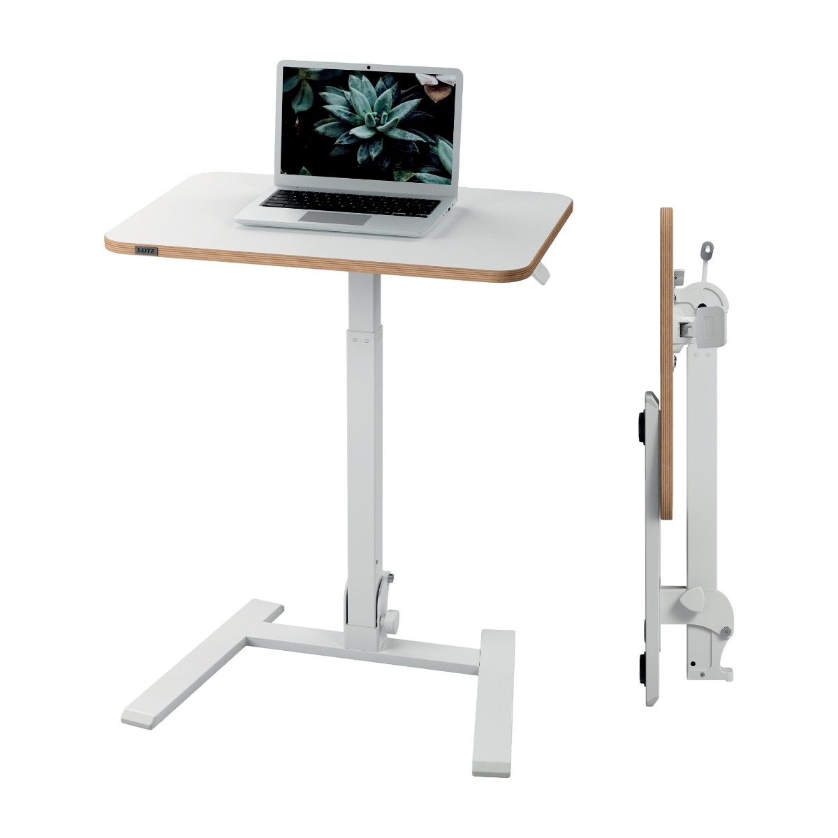 Leitz Ergo lite sammenleggbart sitte-/ståbord, white