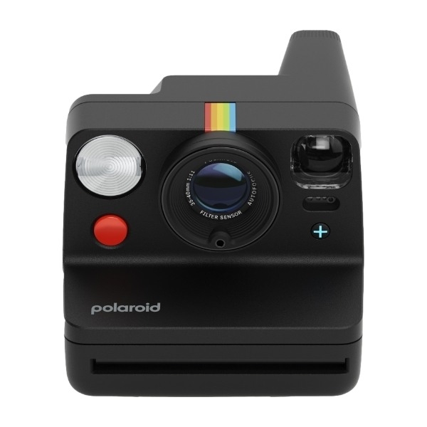 Polaroid Now+ Generasjon 3 øyeblikkskamera, svart