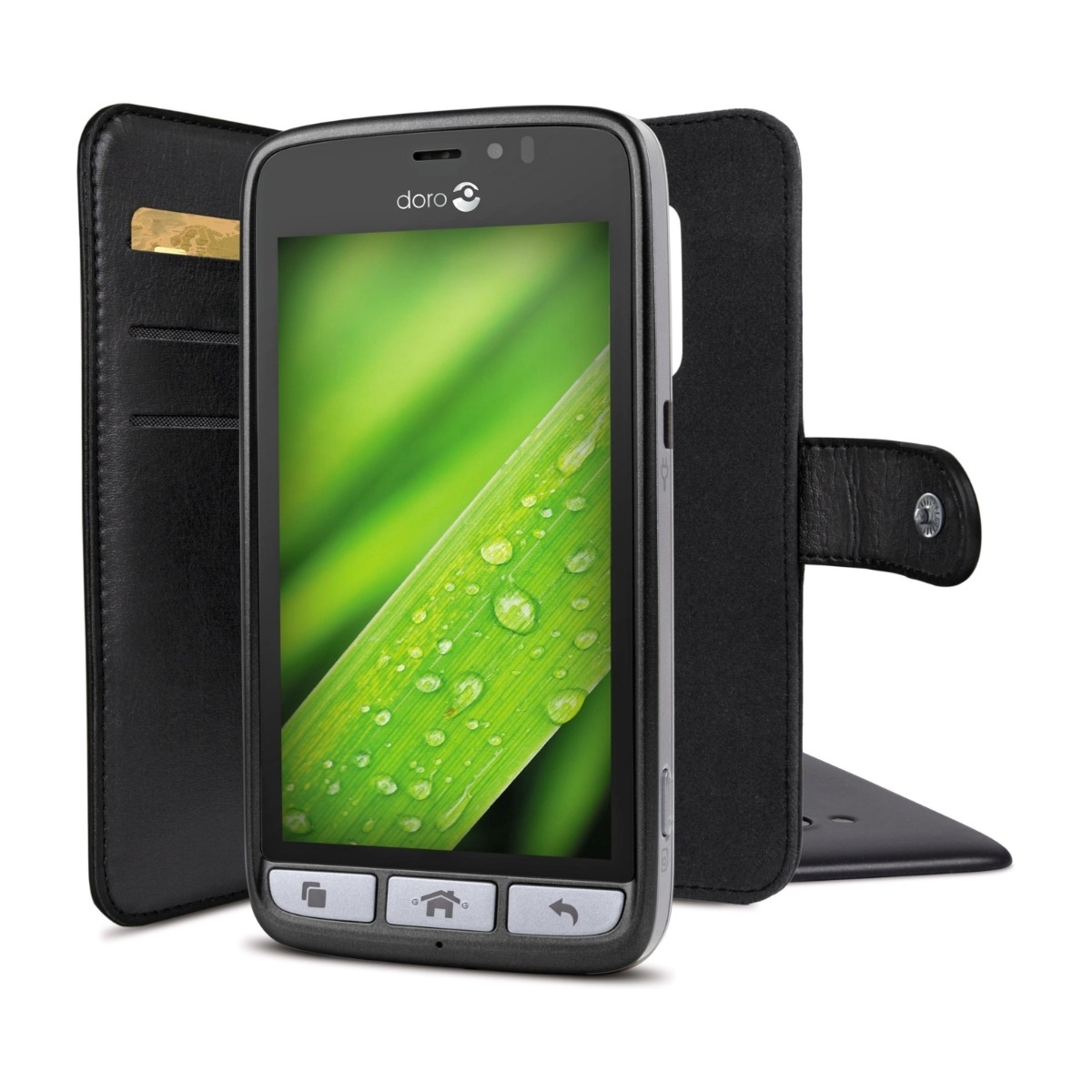 DORO WALLET CASE 8030 SORT Power.no DORO 8030 4G SORT Power.no