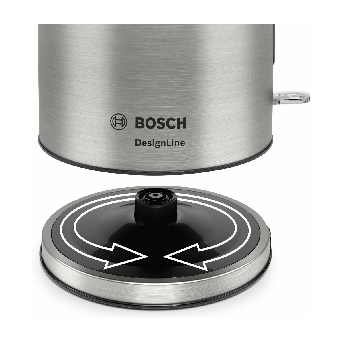 Bosch TWK5P480 elkedel, stål billede 3
