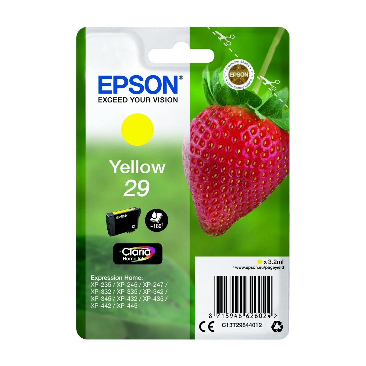 Epson 29, gul