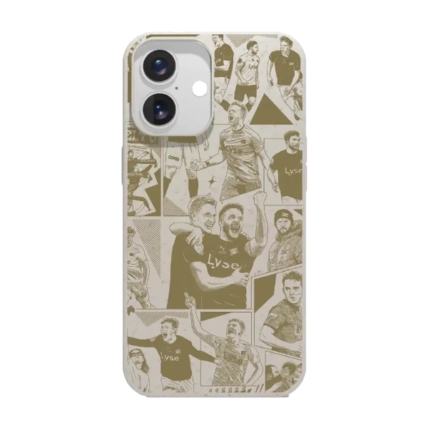 Phonecases3D iPhone 16 Viking FK kompostoituva suojakuori, valkoinen