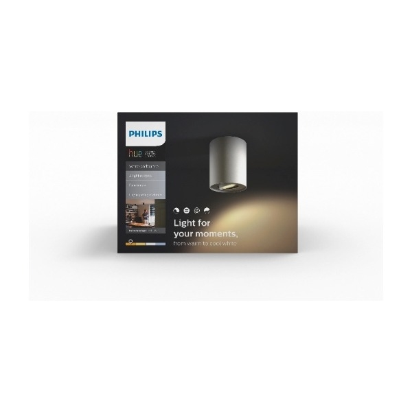 PHILIPS HUE PILLAR ENKEL SPOT Power.no PHILIPS HUE PILLAR ENKEL SPOT Power.no