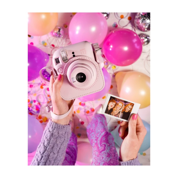 Fujifilm Instax Mini 12 kompaktkamera (rosa, paket med 10 kort) - Elgiganten