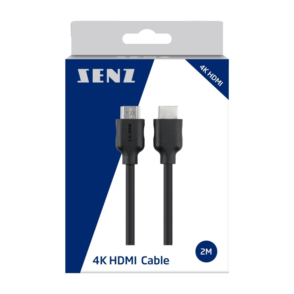 SENZ 4K HDMI-kabel, 2 m, svart