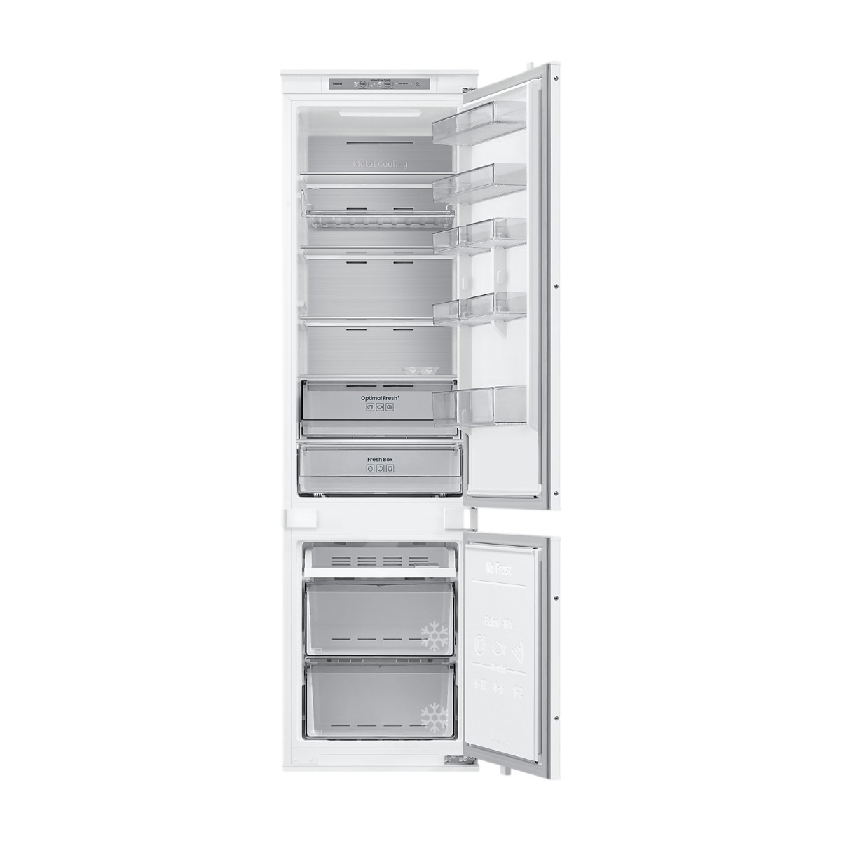 Samsung Series 7 BRB80F30AES0EF integreret kølefryseskab billede 1