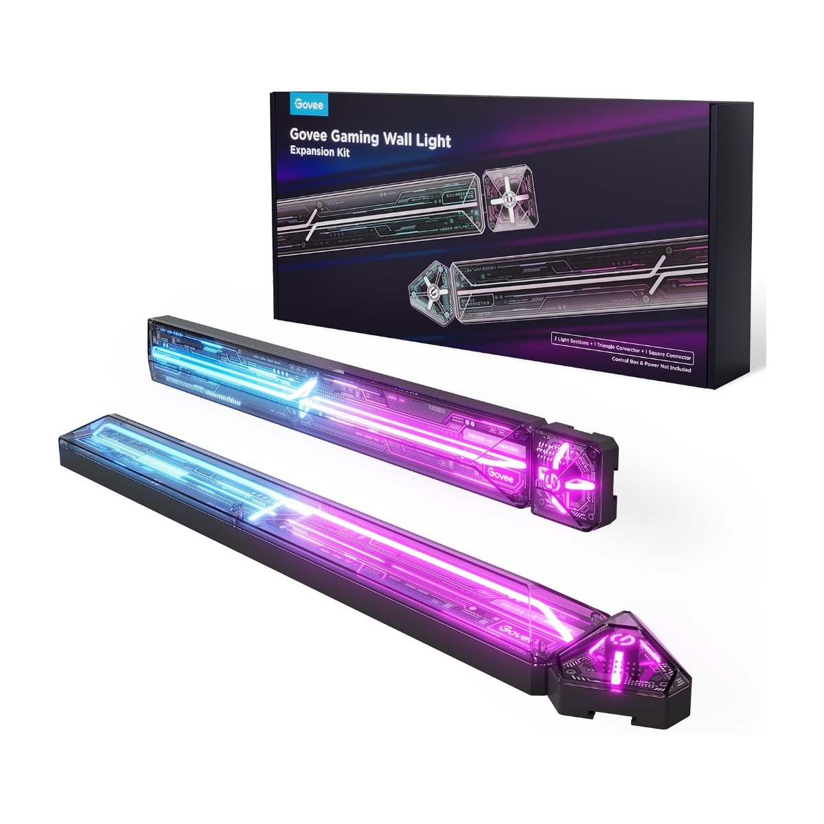 Govee Gaming Wall Light 4+1 utvidelsessett for smarte vegglys