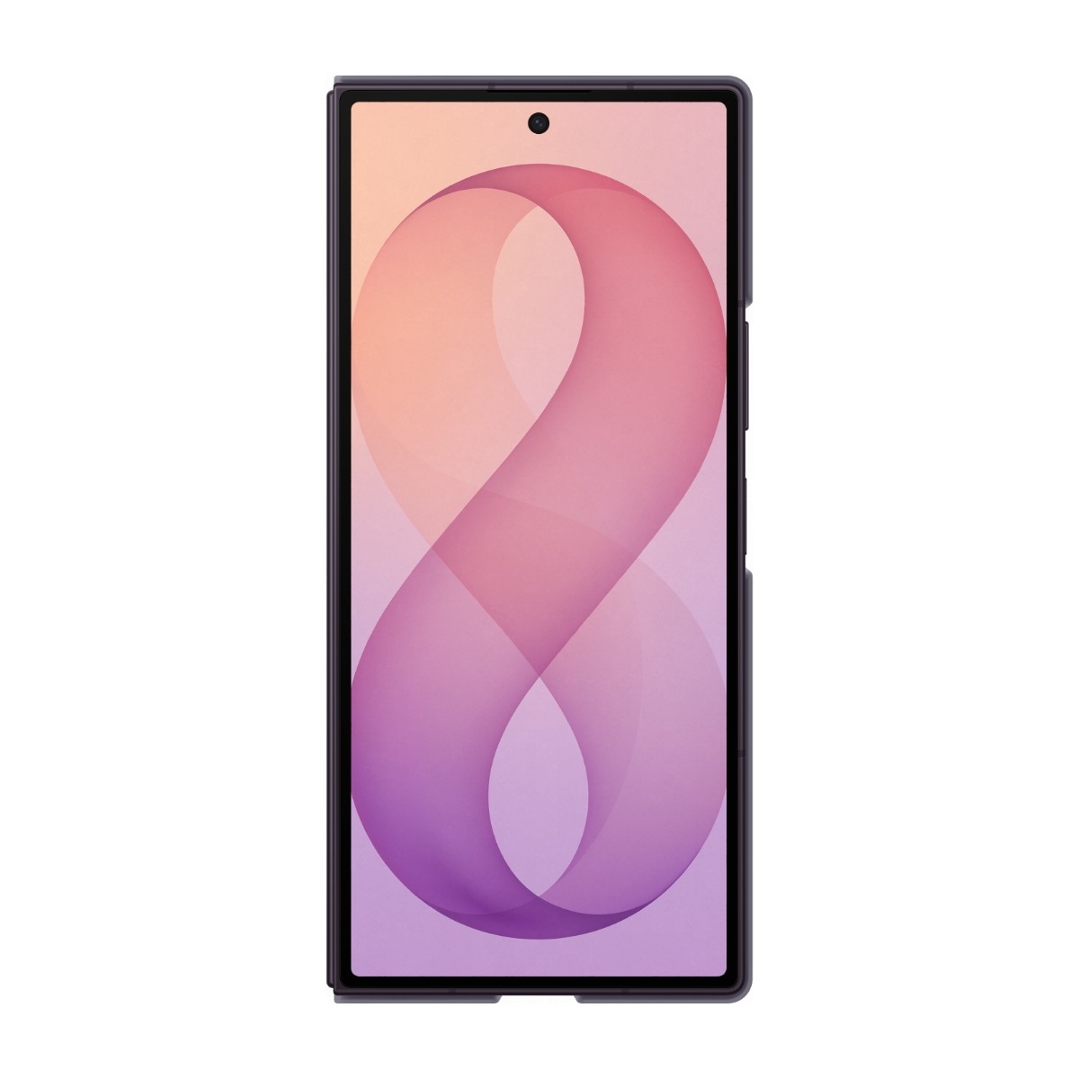 Samsung Galaxy Z Fold8 Ultra magnetisk silikondekselsett, lilla